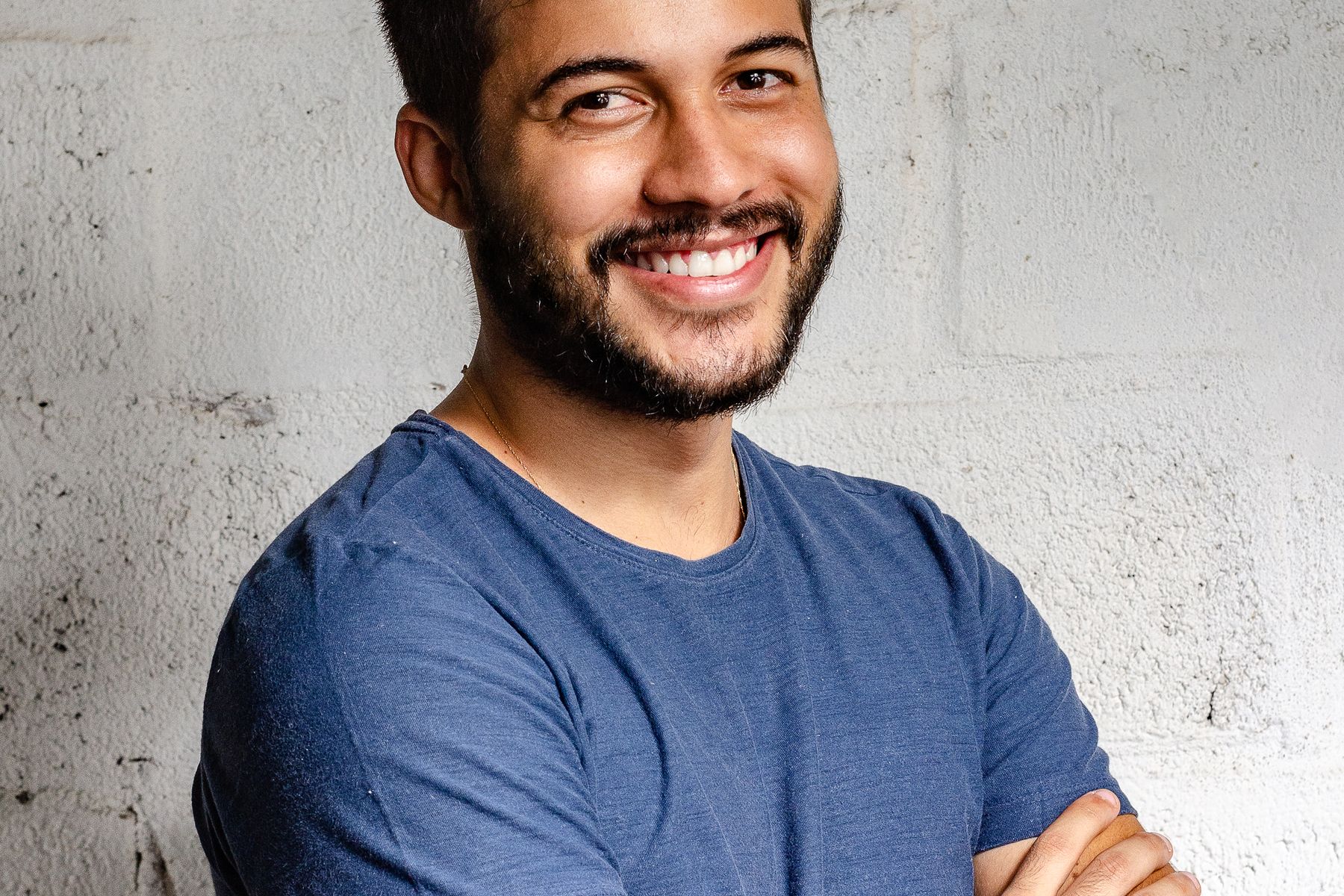 Production lead portrait in Render With AI studio environment